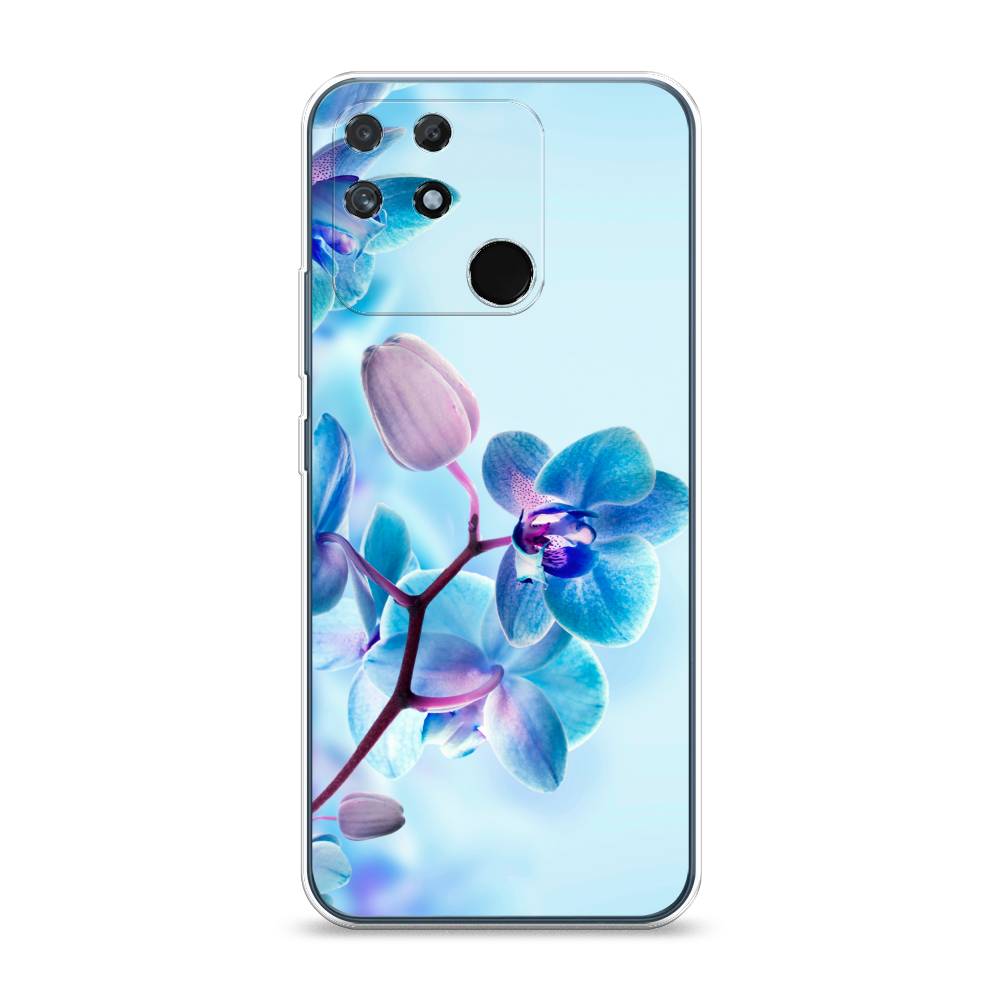 

Чехол Awog на Realme Narzo 50A "Голубая орхидея", Разноцветный, 258450-8