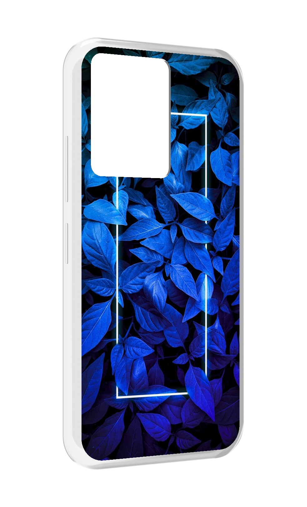 

Чехол MyPads голубые цветочки неон для Infinix Note 12 5G X671 / Note 12 Pro 5G, Прозрачный, Tocco