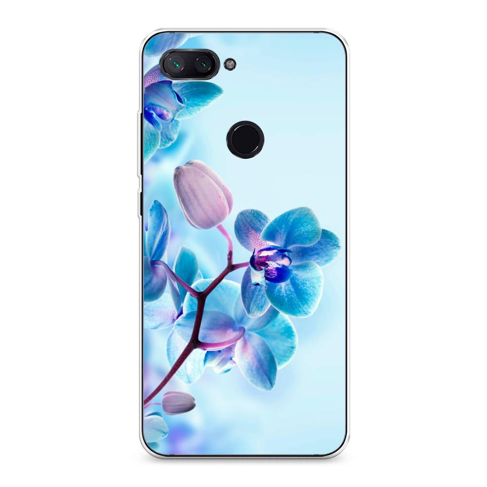 

Чехол Awog на Xiaomi Mi 8 Lite (Youth Edition) "Голубая орхидея", Разноцветный, 34550-8