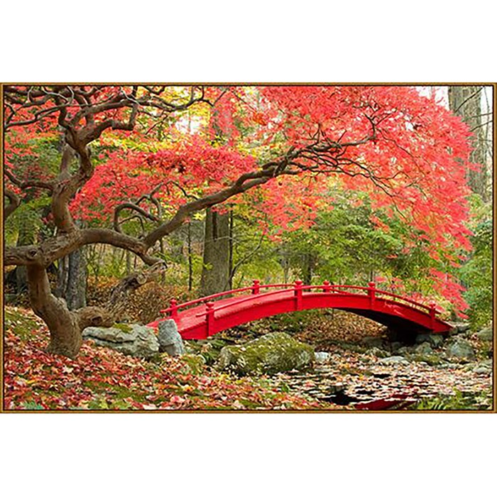 

Алмазная мозаика «Японский парк», 45 × 30 см, 38 цветов