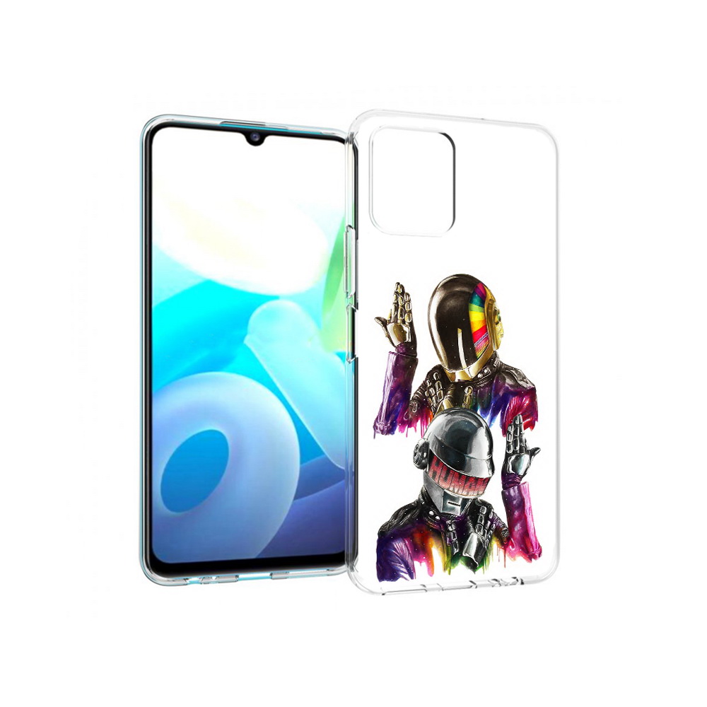 

Чехол MyPads Tocco для Vivo Y15s диско космонавты (PT224456.390.329), Прозрачный, Tocco