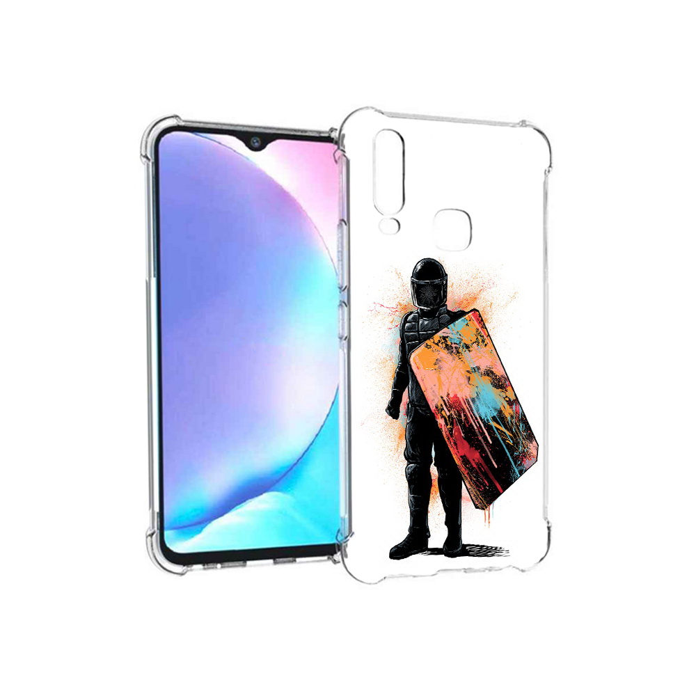 

Чехол MyPads Tocco для Vivo Y17 солдат с красочным щитом (PT136369.382.614), Tocco