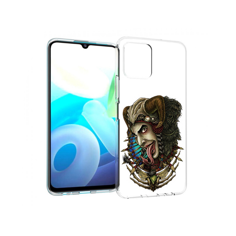 

Чехол MyPads Tocco для Vivo Y15s длинный язык (PT224456.390.330), Прозрачный, Tocco