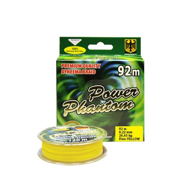 

Шнур Power Phantom 4x, 92м, желтый, 0,16мм, 16,75кг, 2092240_01692