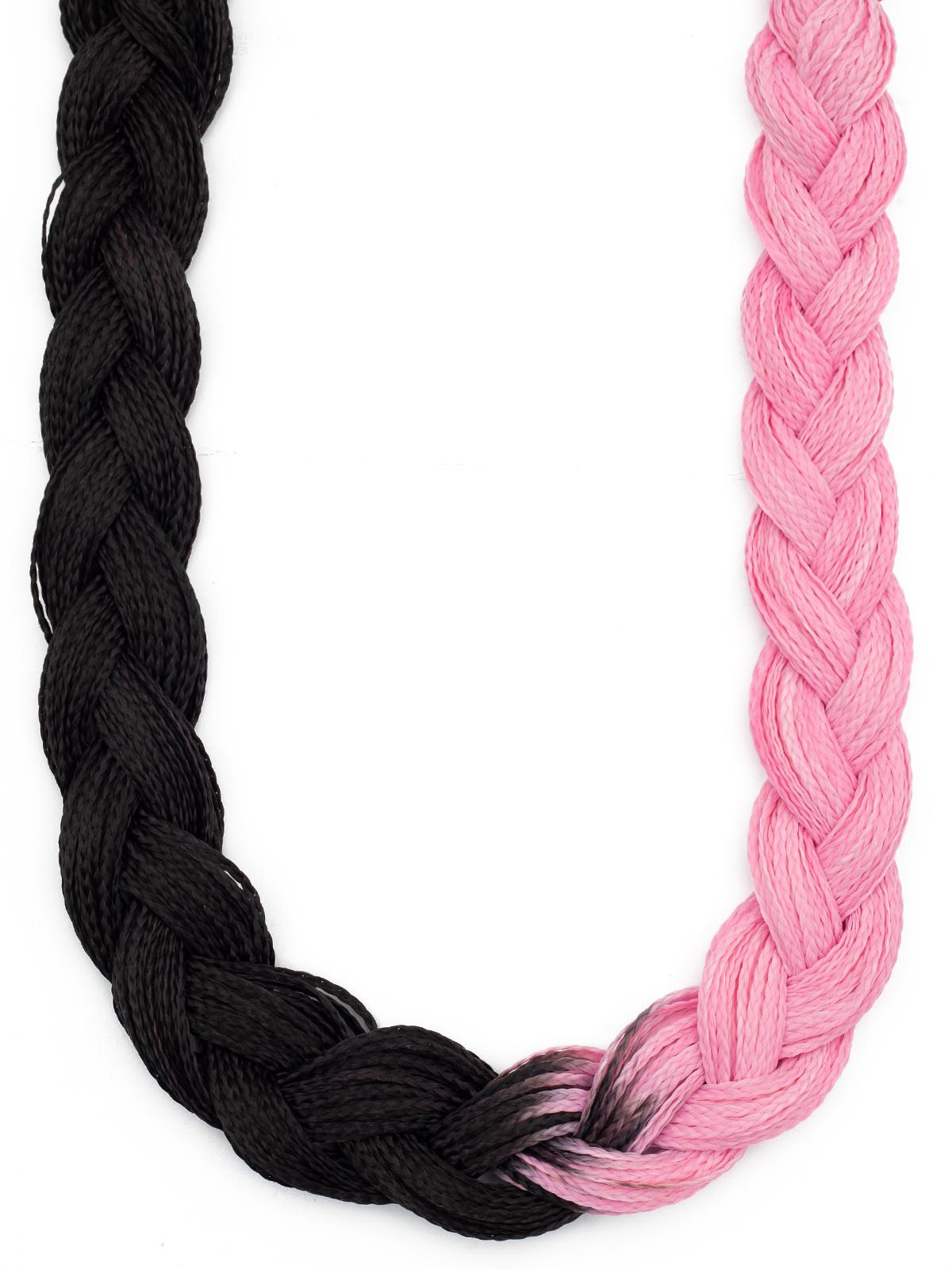 Косички Hairshop Зизи омбре прямые 1-К1 Черный Розовый