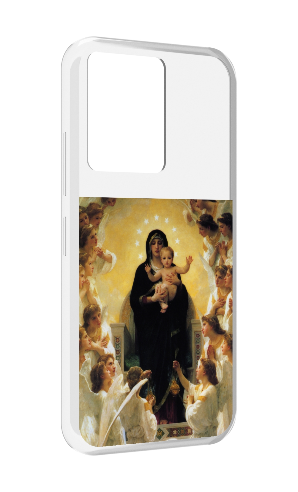 

Чехол MyPads дева-мария для Infinix Note 12 5G X671 / Note 12 Pro 5G, Прозрачный, Tocco