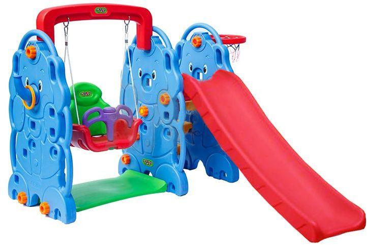 

Горка + качели Perfetto Sport Слоник PS-030 Пластик