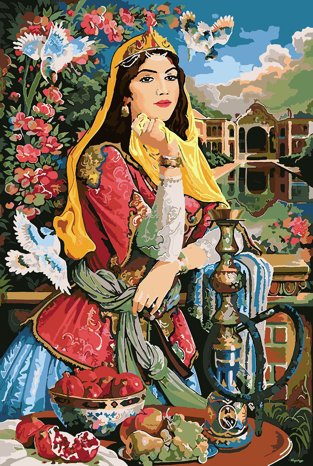 Иранский художник Abolfazl Mirzabeygi