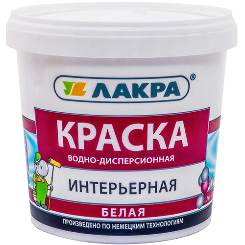 Краска интерьерная Лакра 1,3 кг