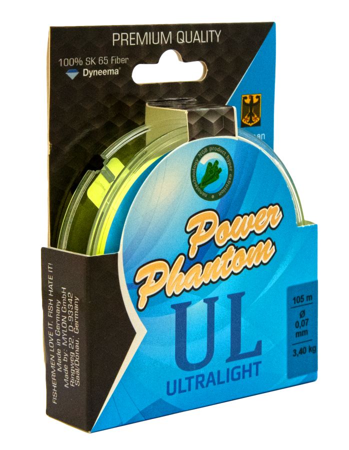 

Шнур Power Phantom 6x, UltraLight, 105м, зеленый, 0,08мм, 3,6кг, PPUL6G105008