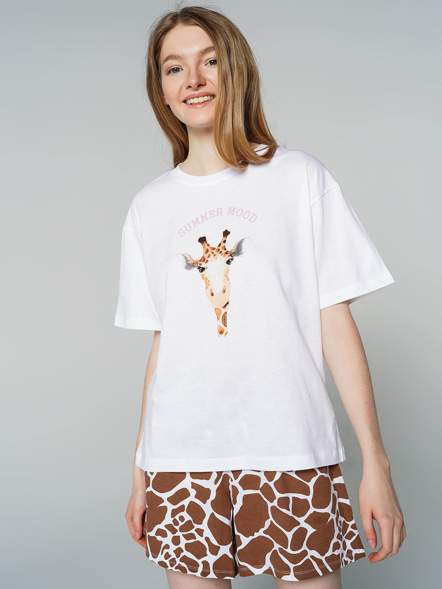 

Пижама женская ТВОЕ 80325 белая XL, 80325