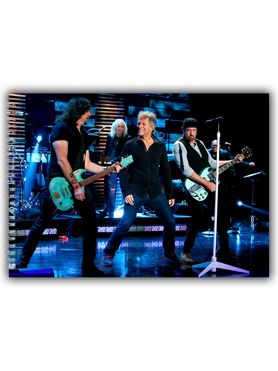 

Альбом для рисования DRABS Bon Jovi группа 2