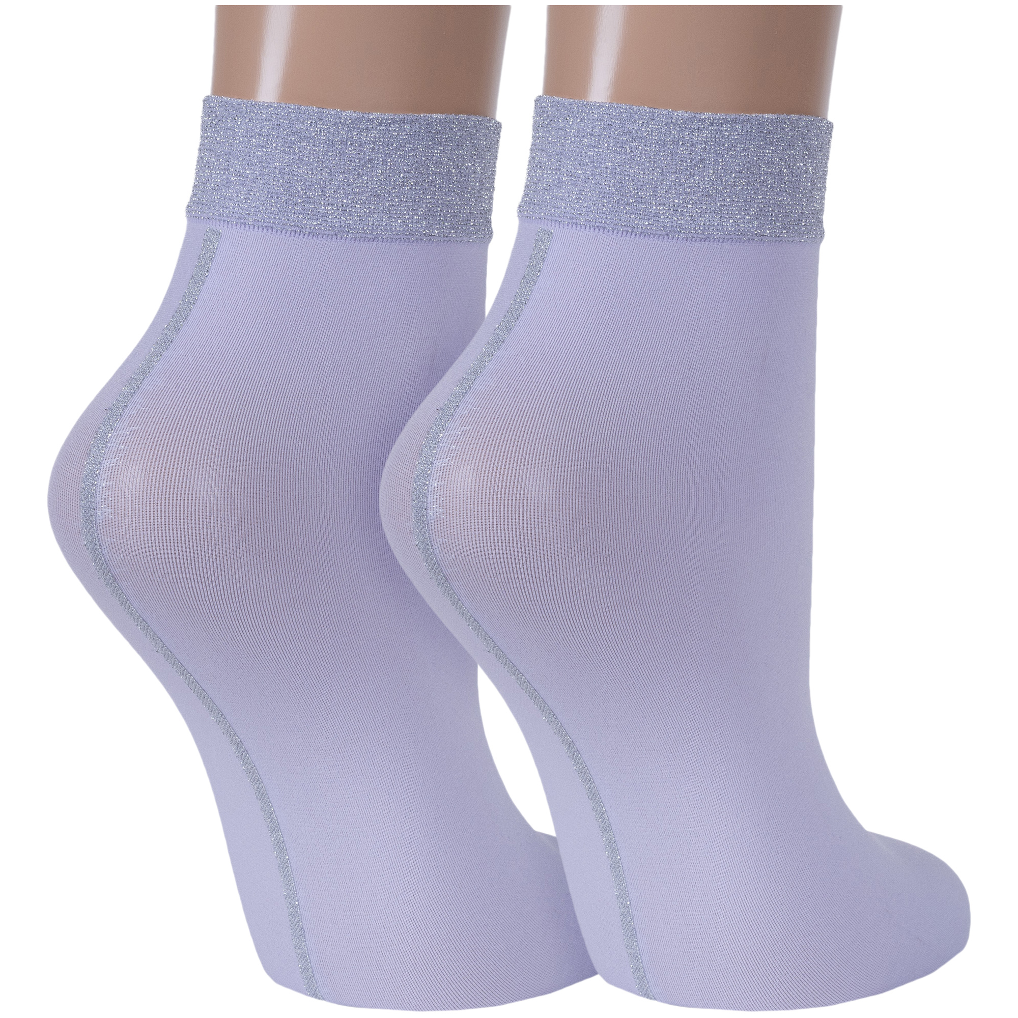 Комплект носков женских NOSMAG 2-16С-125СП разноцветных 23-25