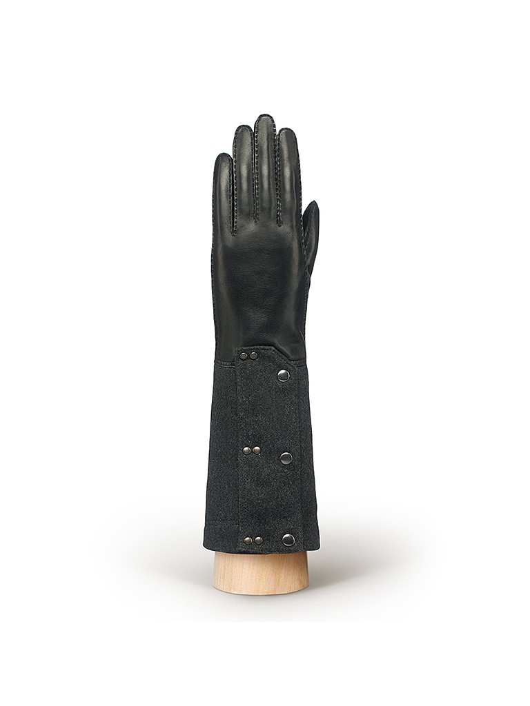 

Перчатки женские Eleganzza F-HS0097 черные/серые, р. 6.5, Черный, F-HS0097