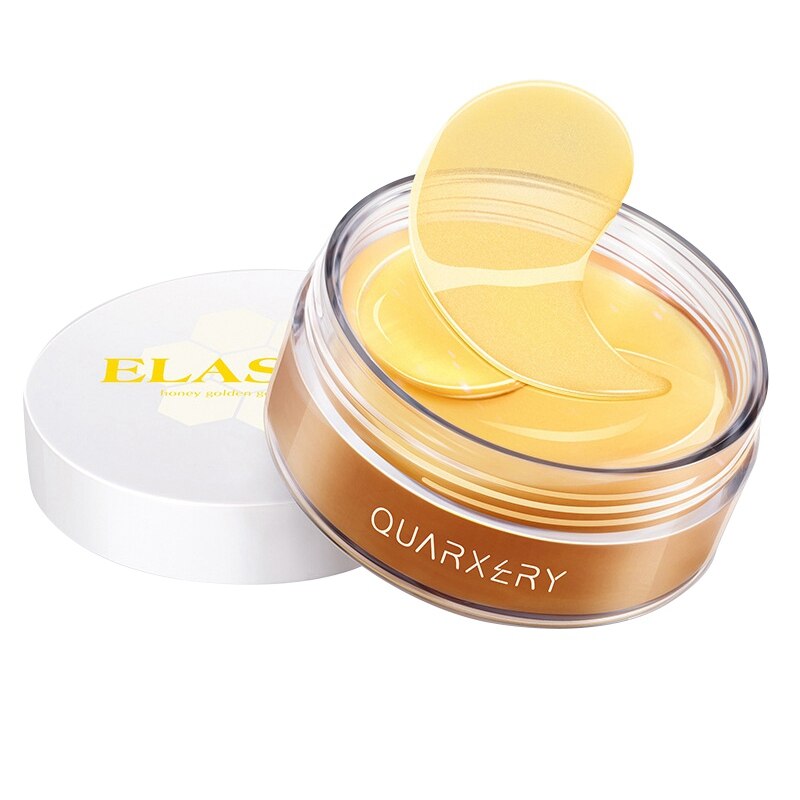 

Увлажняющие патчи Quarxery elastic honey с золотыми частицами и медом, elastic