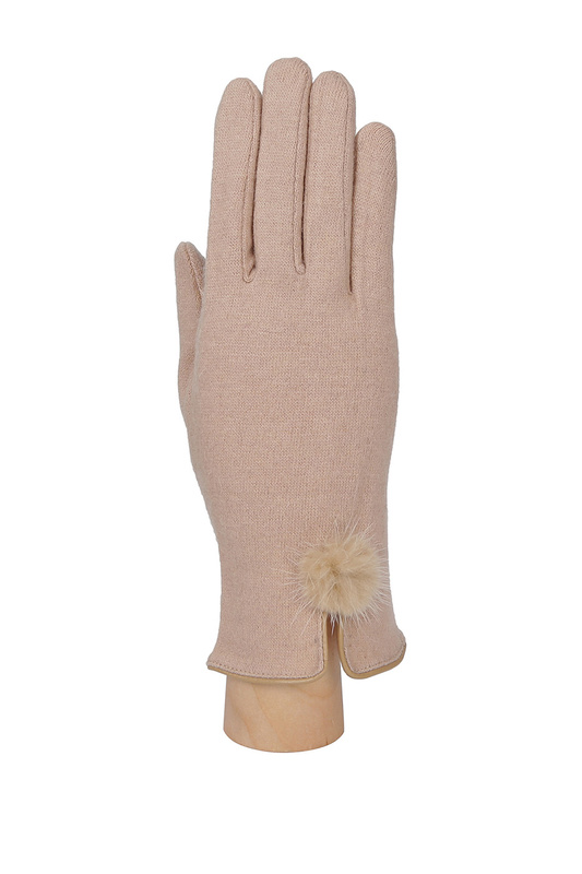 

Перчатки женские FABRETTI TH46-5 Бежевые, Бежевый, TH46-5
