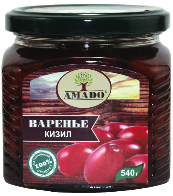 

Варенье Amado из кизила 540 г