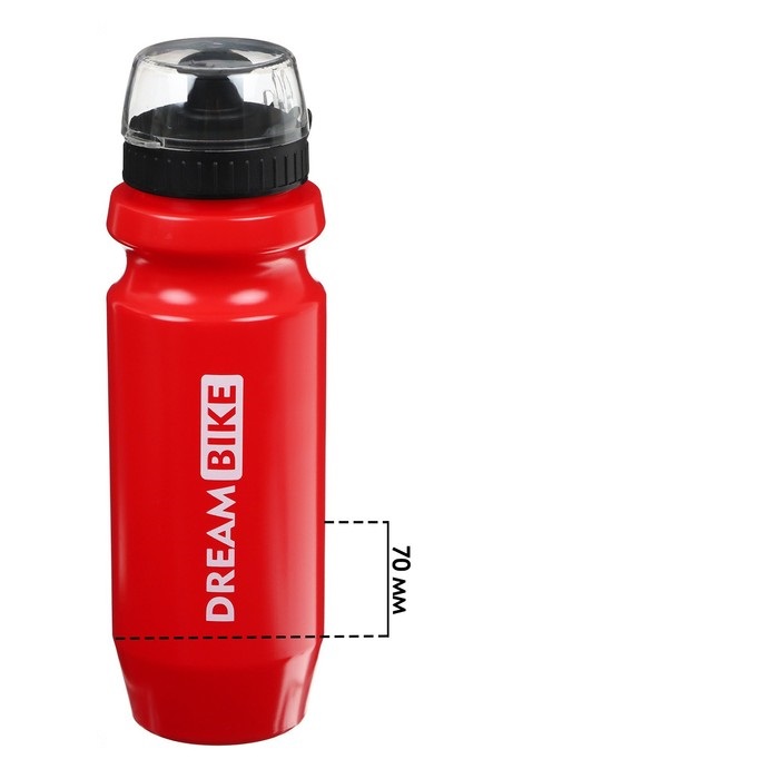 

Велофляга Dream Bike 600 мл, цвет красный