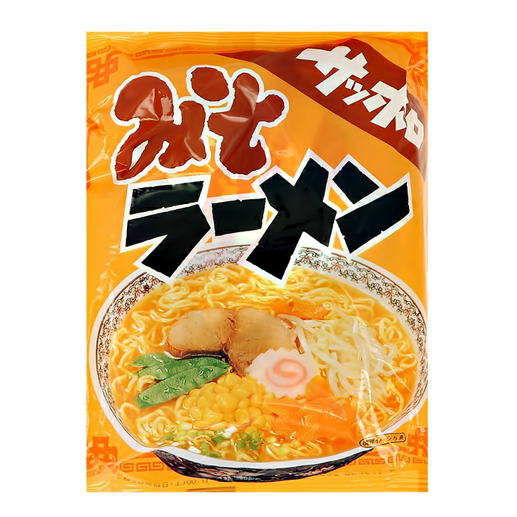 Лапша Sunaoshi Sapporo Miso Ramen быстрого приготовления 84 г