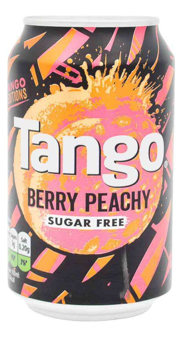 

Газированный напиток Tango Berry Peachy ягодно-персиковый 0,33 л