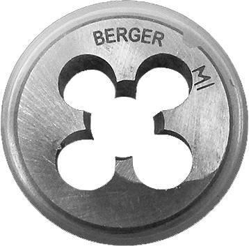 Дюймовая плашка BERGER BG1184 1/8'' правая