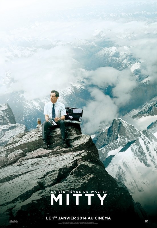 

Постер к фильму "Невероятная жизнь Уолтера Митти" (The Secret Life of Walter Mitty) A4