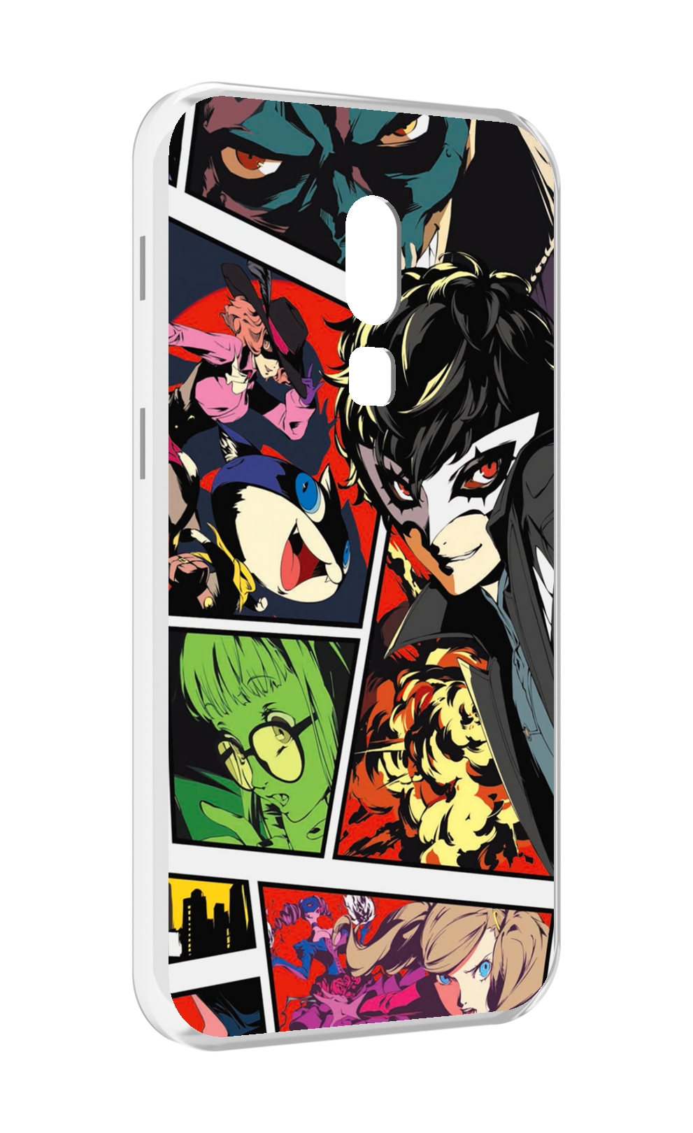 

Чехол Mypads Persona 5 Art Для Meizu V8, Прозрачный, Tocco