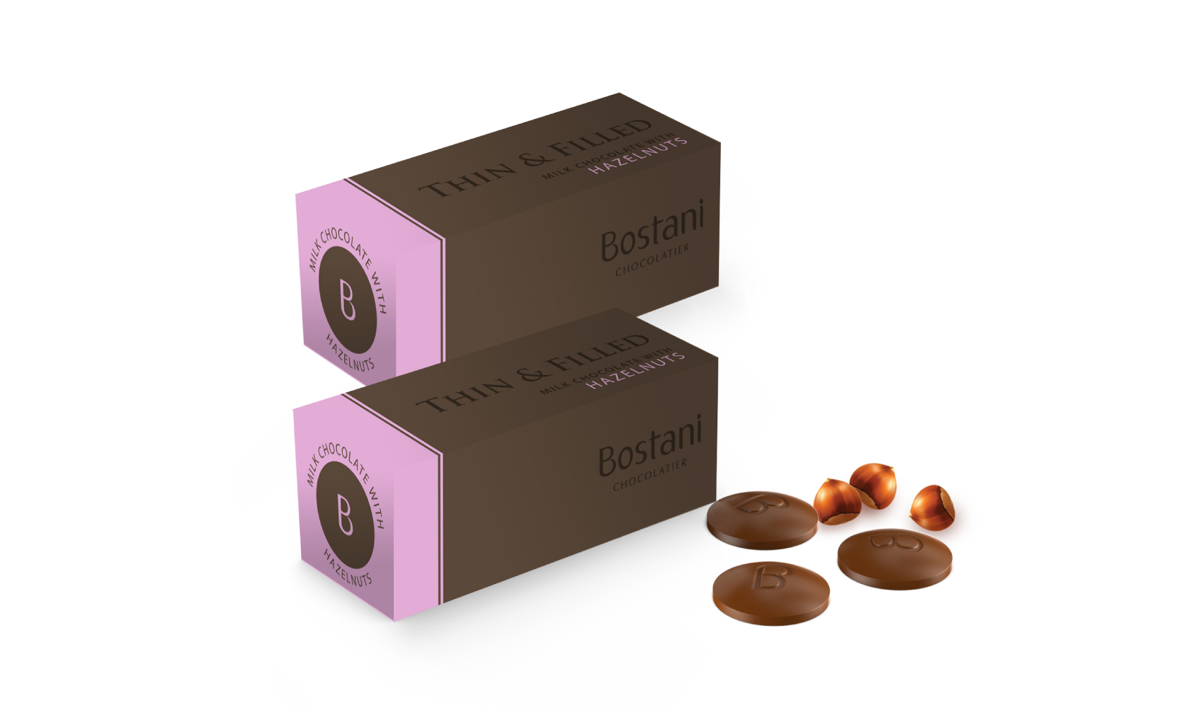 

Конфеты шоколадные Bostani с фундуком 120 г