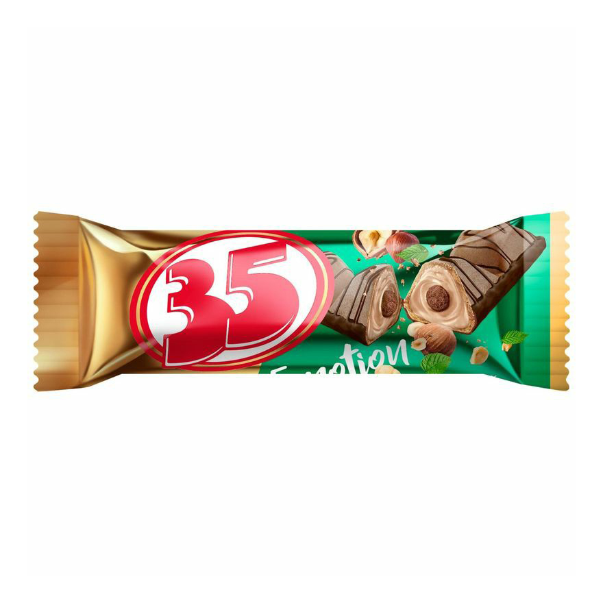

Конфеты вафельные 35 с ореховой начинкой