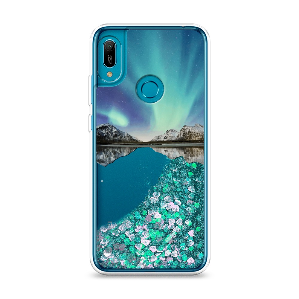 

Чехол Awog "Горное озеро и сияние" на Huawei Y6 2019/Huawei Honor 8a/8a Pro/Y6s, 68695-1