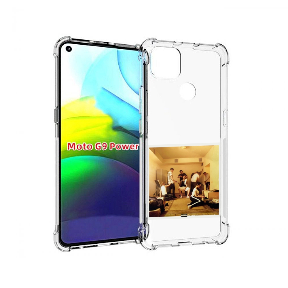 

Чехол MyPads Уроборос Скриптонит улица 36 для Motorola Moto G9 Power, Прозрачный, Tocco
