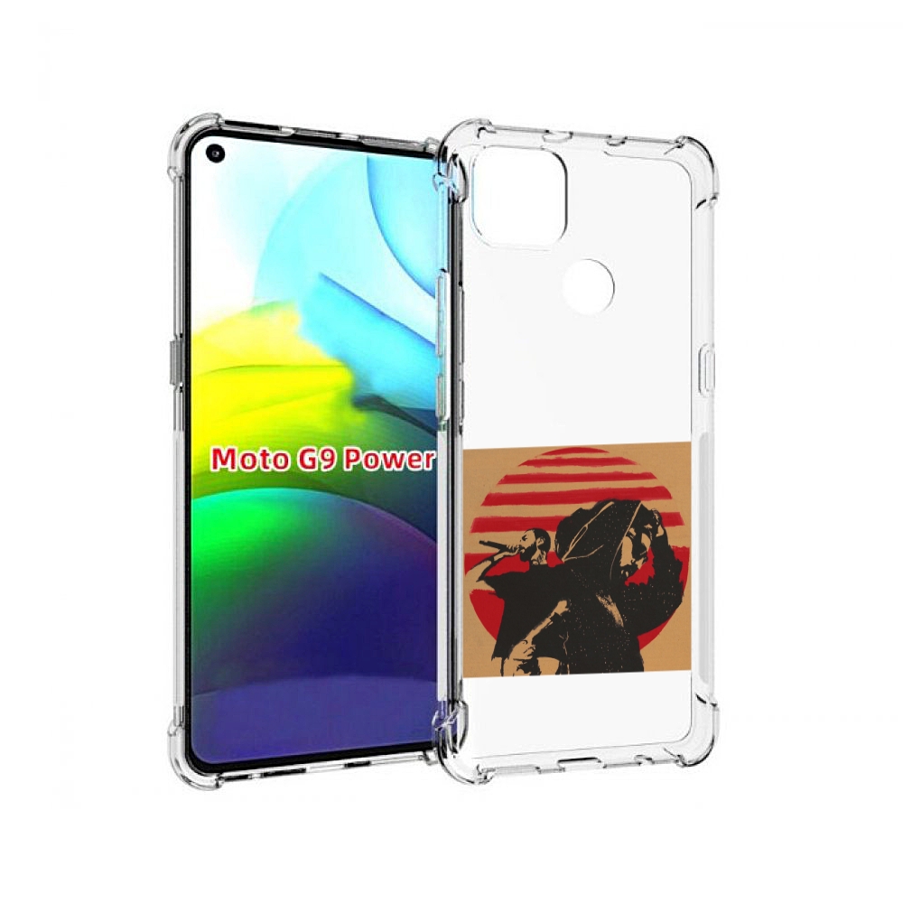 

Чехол MyPads Утопия Мияги и Энди панда для Motorola Moto G9 Power, Прозрачный, Tocco