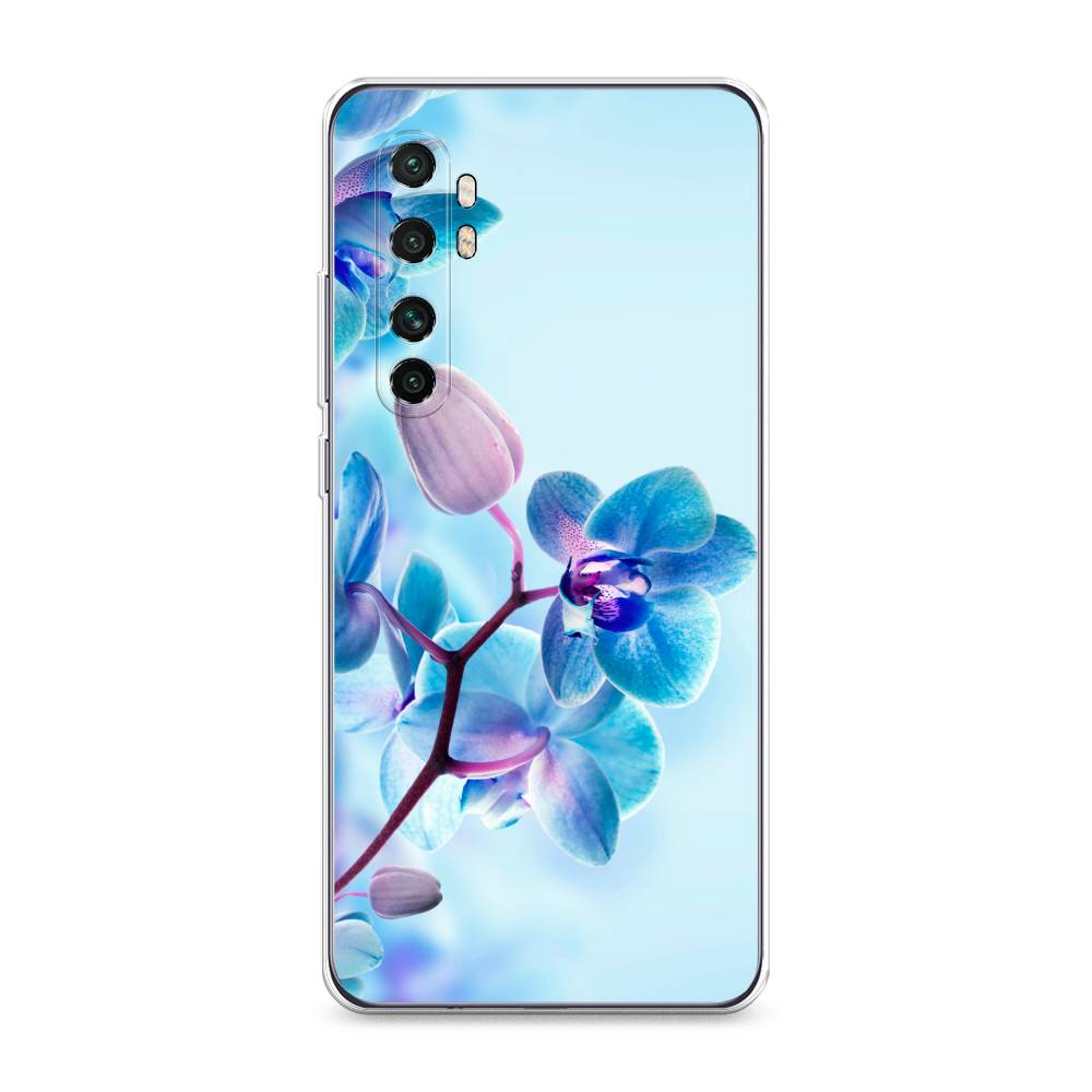 

Чехол Awog на Xiaomi Mi Note 10 lite "Голубая орхидея", Разноцветный, 38450-8
