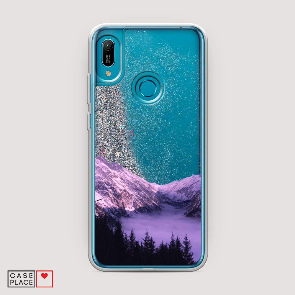 

Чехол Awog на Huawei Y6 2019/Honor 8a/8a Pro/Y6s "Горный туман", Разноцветный, 68691-1