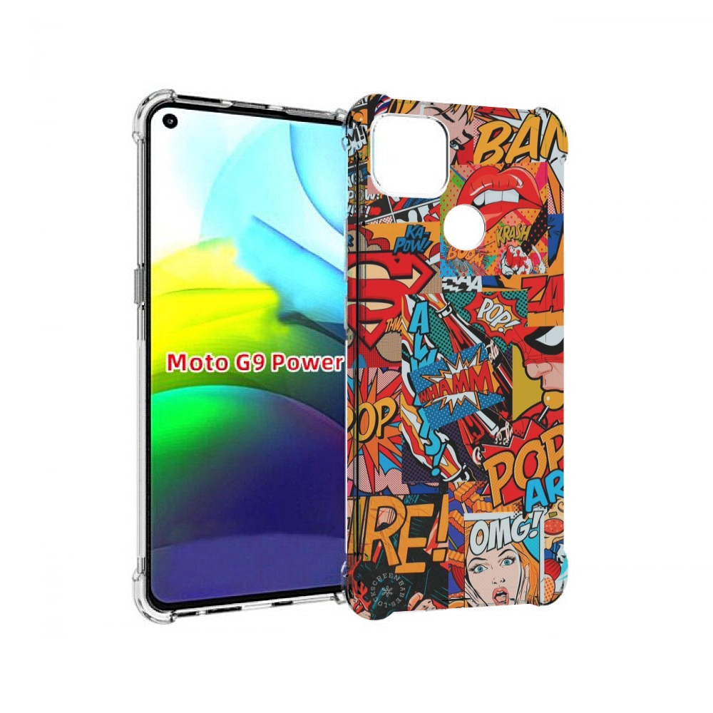 

Чехол MyPads Фон для Motorola Moto G9 Power, Прозрачный, Tocco