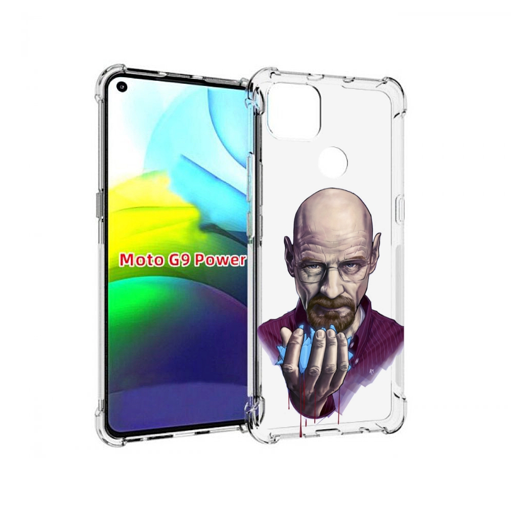 

Чехол MyPads Хайзенберг для Motorola Moto G9 Power, Прозрачный, Tocco