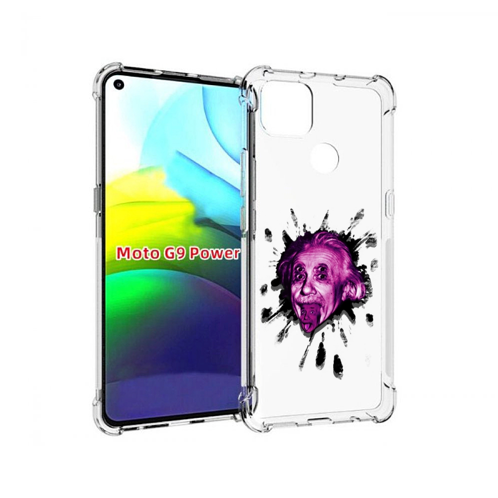 

Чехол MyPads Эйнштейн для Motorola Moto G9 Power, Прозрачный, Tocco
