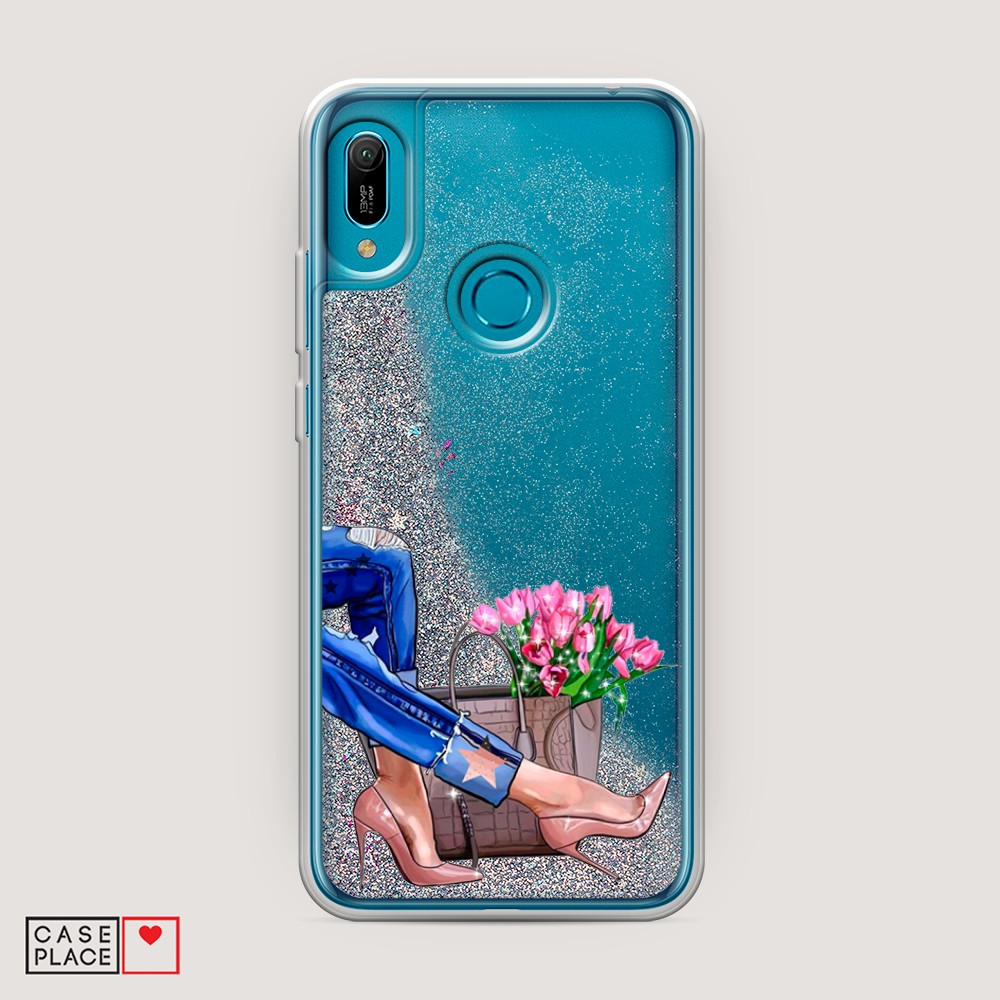 

Чехол Awog на Huawei Y6 2019/Honor 8a/8a Pro/Y6s "Каблучки", Разноцветный, 68691-1