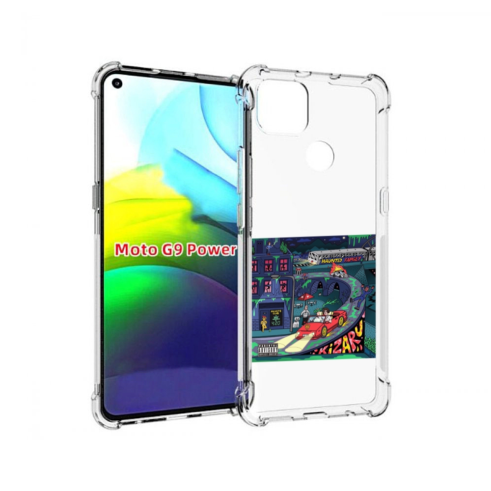 

Чехол MyPads Яд (альбом Kizaru) для Motorola Moto G9 Power, Прозрачный, Tocco