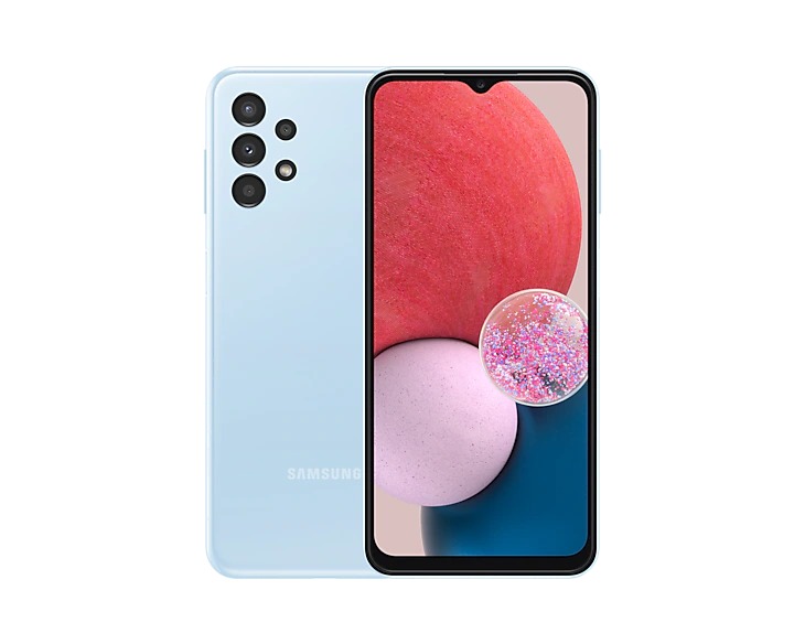 Смартфон Samsung Galaxy A13 3/32GB Light Blue (SM-A135FLBUSKZ)