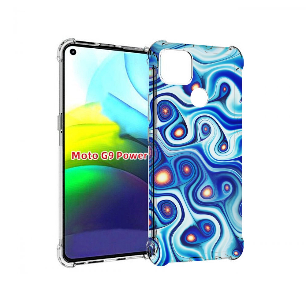 

Чехол MyPads абстрактная-текстура для Motorola Moto G9 Power, Прозрачный, Tocco