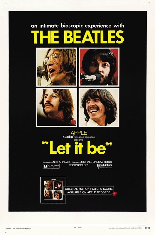 

Постер к фильму "Пусть будет так" (Let It Be) A4