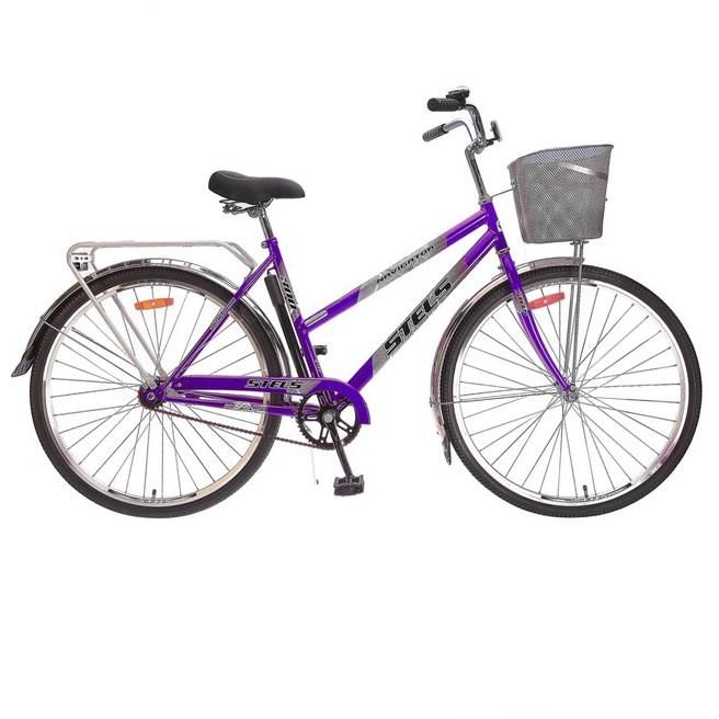 

Велосипед Stels Navigator 300 Lady 2018 20" фиолетовый, Navigator 301