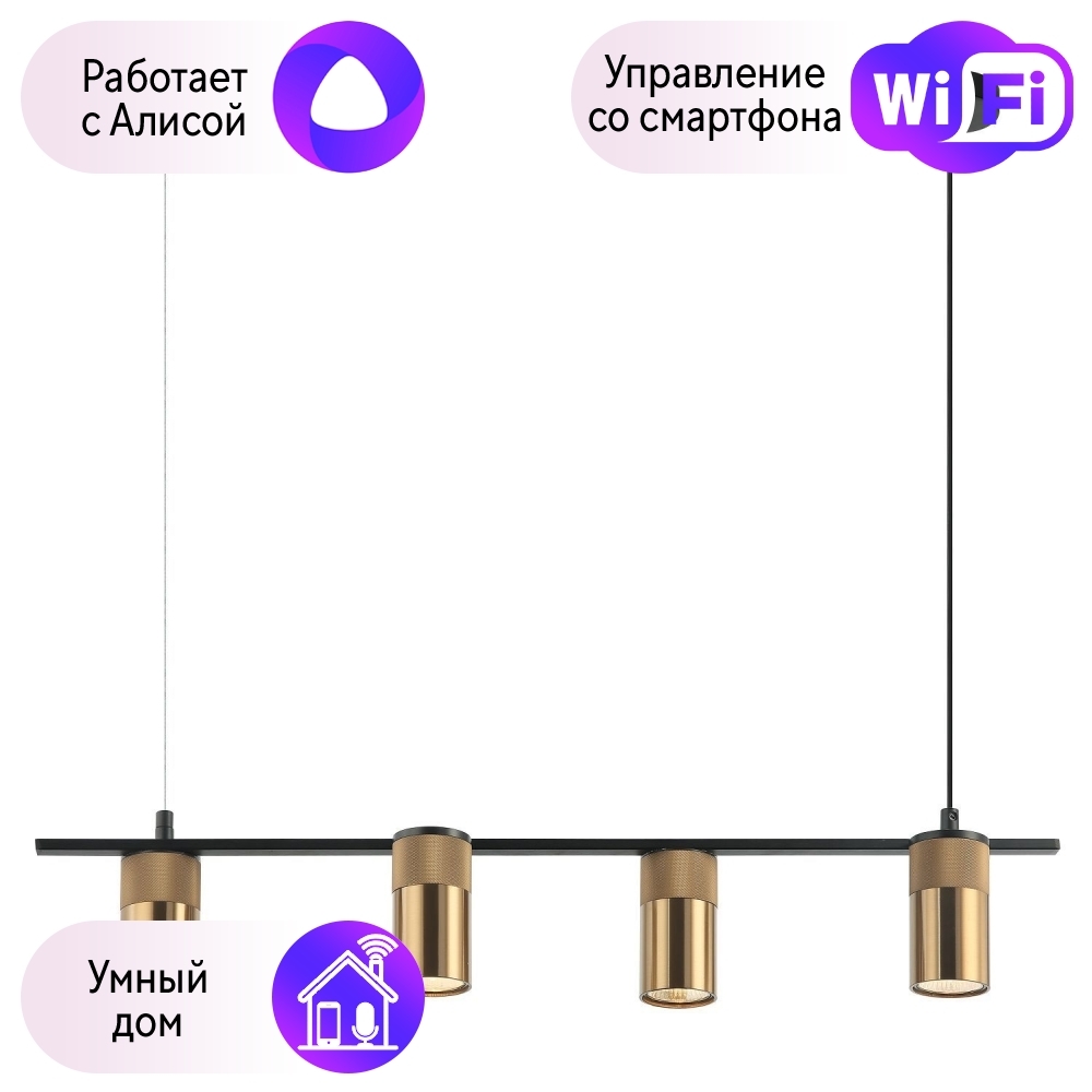 

Подвесной светильник Favourite Topper с поддержкой Алиса 2827-4P-А