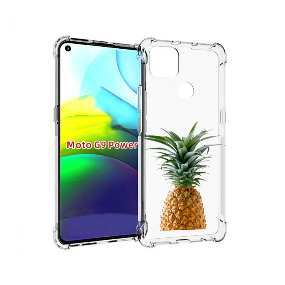 

Чехол MyPads ананас для Motorola Moto G9 Power, Прозрачный, Tocco
