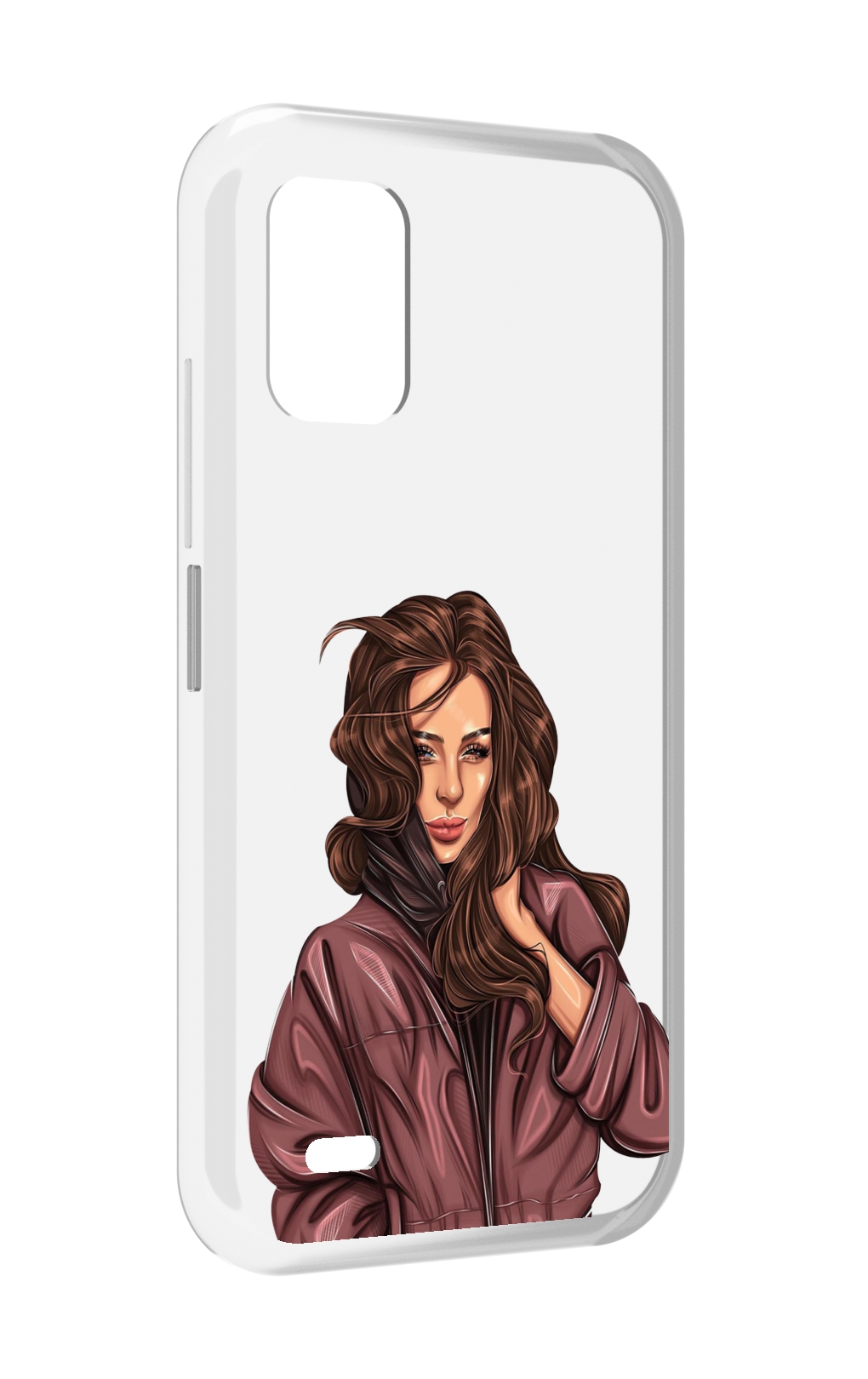 

Чехол MyPads Арт-рисунок-девушки для UMIDIGI Bison GT2 / GT2 Pro, Прозрачный, Tocco