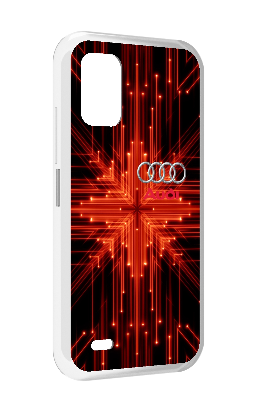 

Чехол MyPads Ауди-на-неоновом-фоне для UMIDIGI Bison GT2 / GT2 Pro, Прозрачный, Tocco