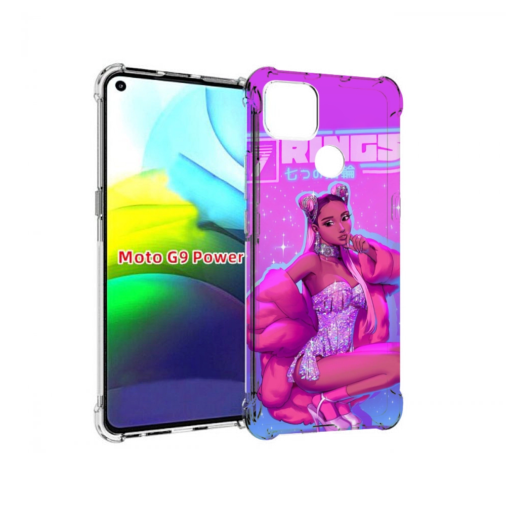 

Чехол MyPads ариана-гранде для Motorola Moto G9 Power, Прозрачный, Tocco