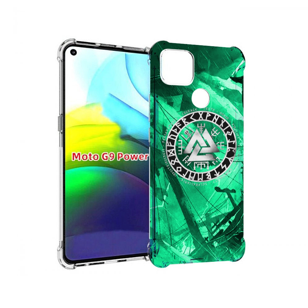 

Чехол MyPads ассасин-крид-2020-рагнарек мужской для Motorola Moto G9 Power, Прозрачный, Tocco