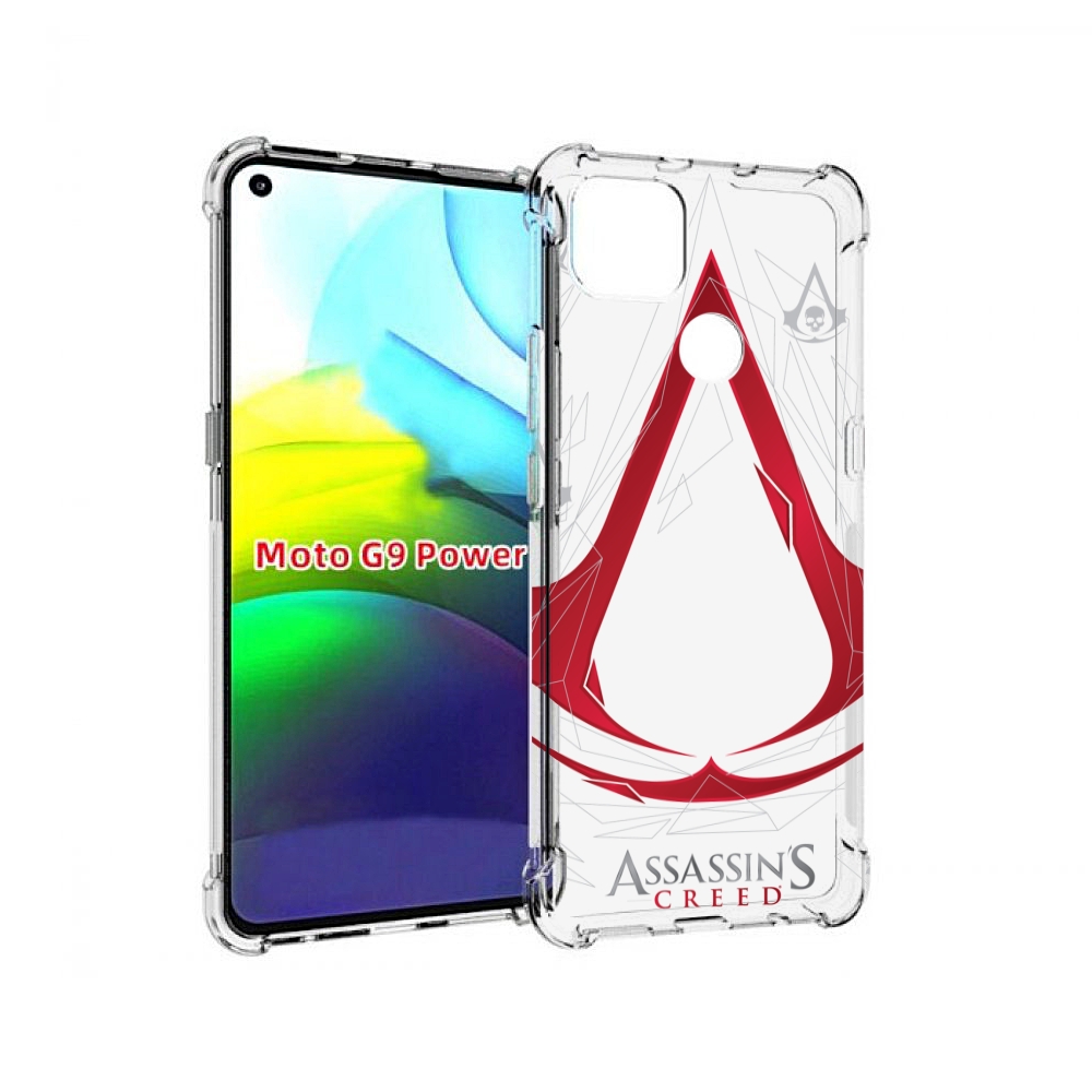 

Чехол MyPads ассасин-крид-знак для Motorola Moto G9 Power, Прозрачный, Tocco